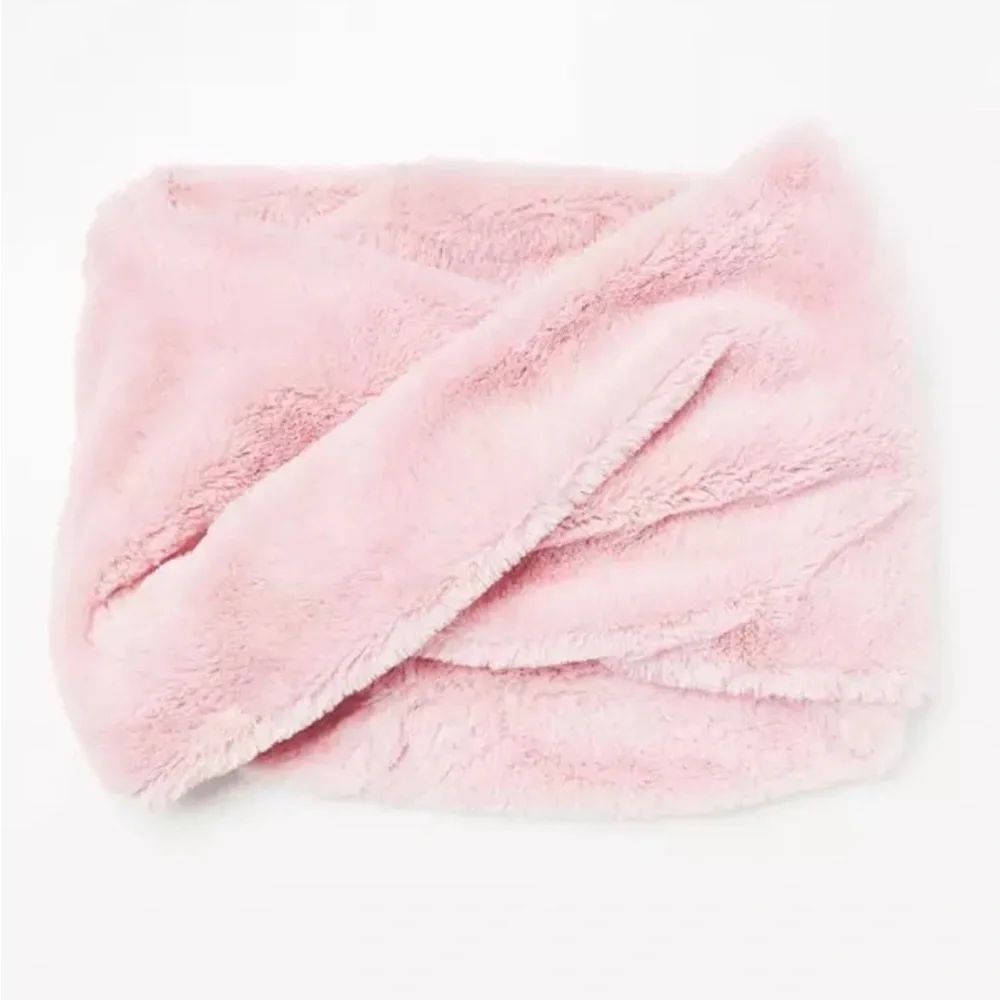 The Children’s‎ Place Infinity Soft Pink Faux Fur Girls Scarf